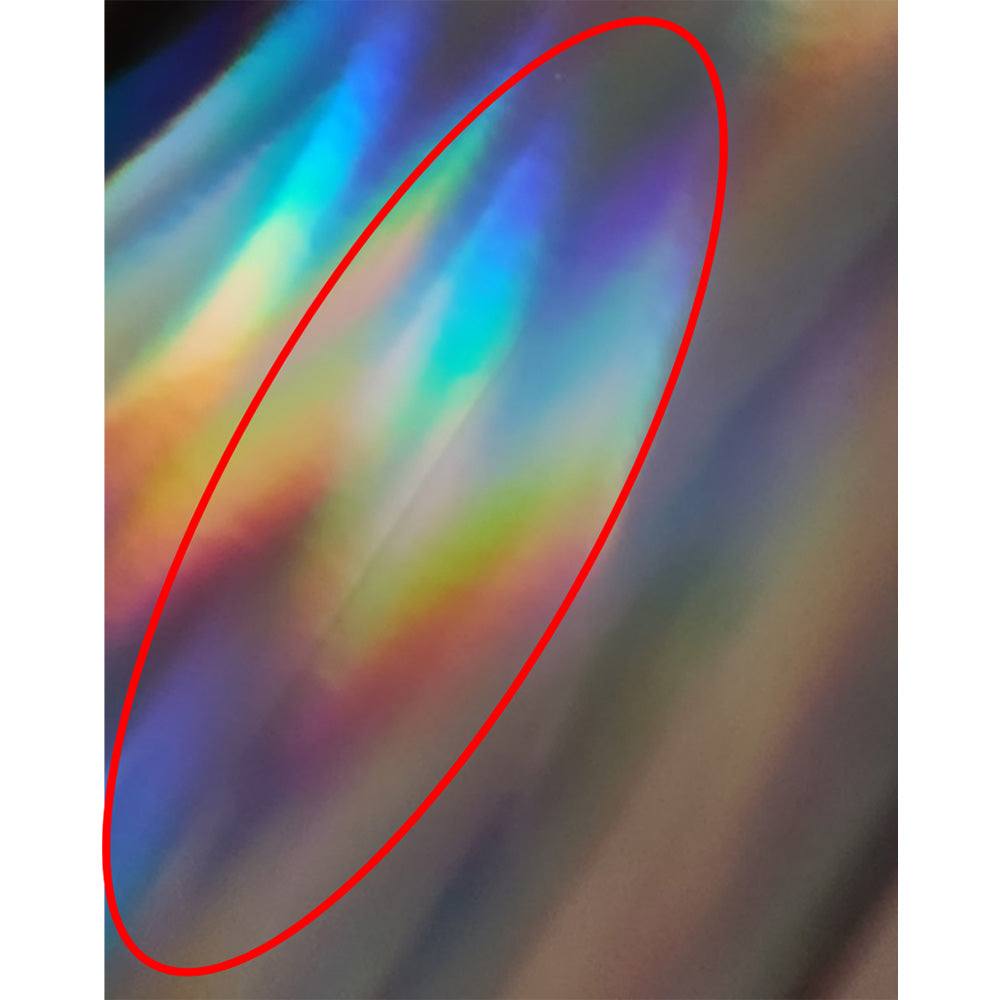 Film imprimable holographique prismatique avec adhésif (ESM-HOLO)