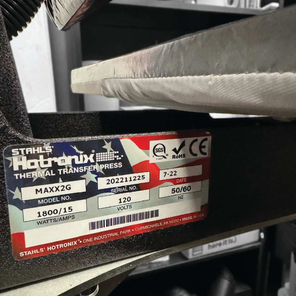 Brother Maxx2G Heat Press (Used Machine)