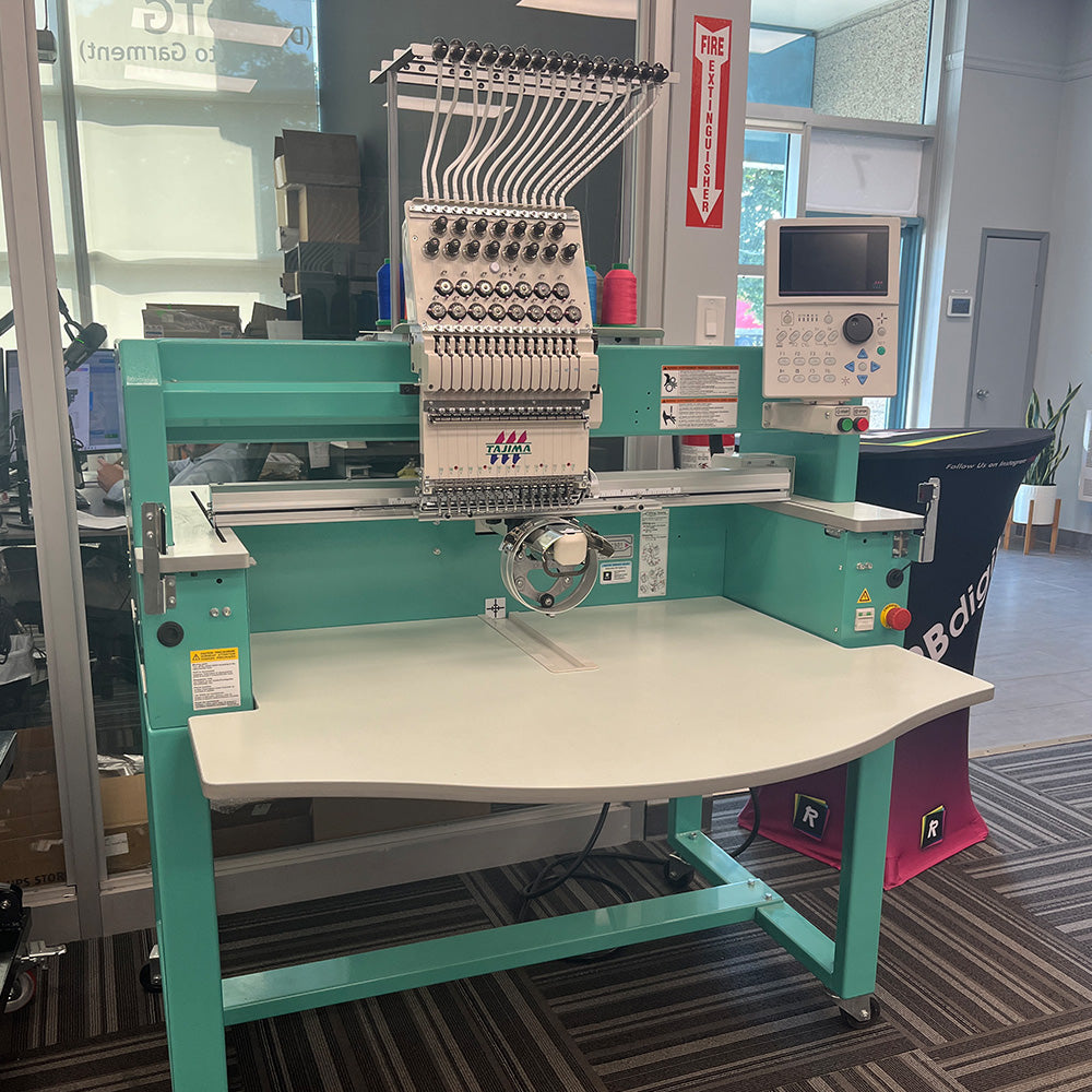 Tajima TFMX-C1501 Stretch - Brodeuse mono-tête (Machine d'occasion)