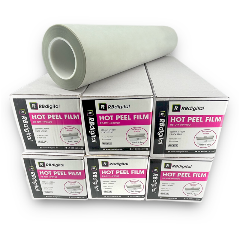 Film DTF Hot Peel V1 - Rouleau (24" x 100m)