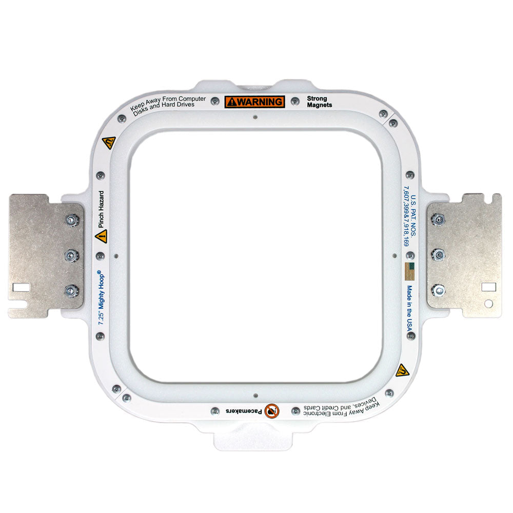 Mighty Hoop – 7.25" x 7.25" Magnetic Embroidery Frame (For Tajima SAI)