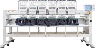 Multi Head Embroidery Machines