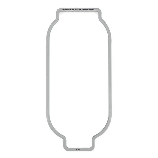 Mighty Hoop – 9" x 3" Backing Holder For Embroidery Frame