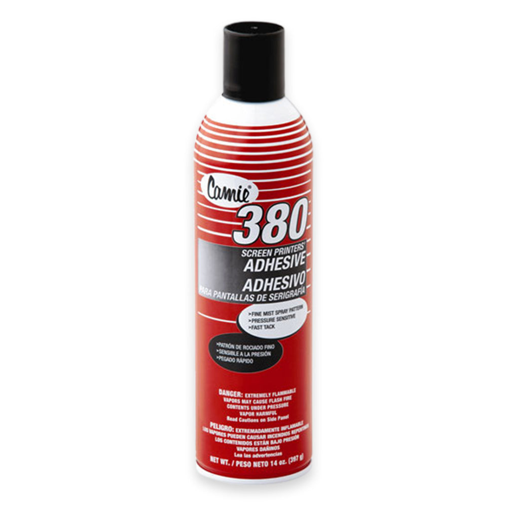 Camie 380 : Adhésif aérosol pour pulvérisation fine