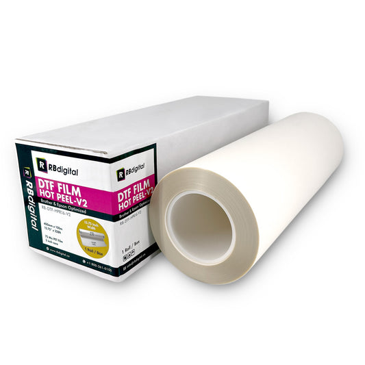 Film DTF Hot Peel V2 - Rouleau (16" x 100m)