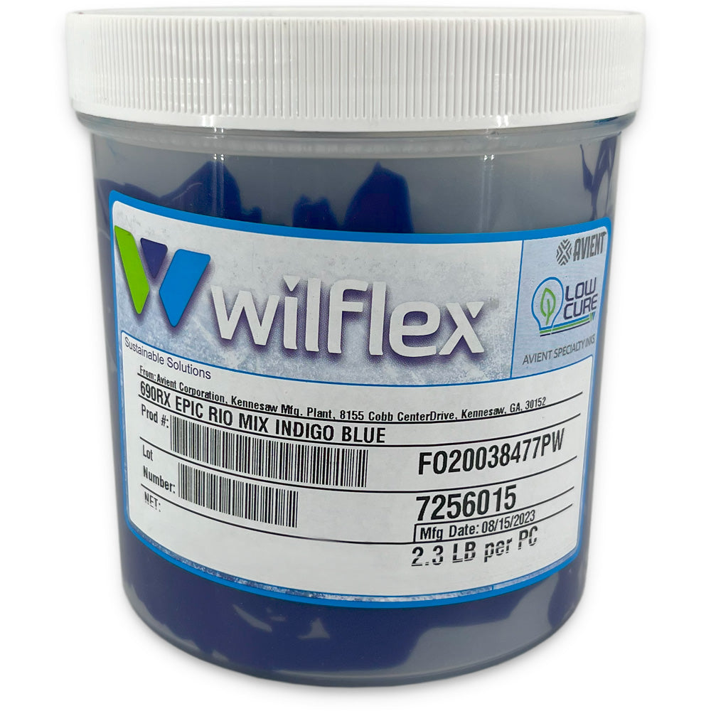 Kit d'échantillons du système de mélange d'encre Wilflex Epic Rio