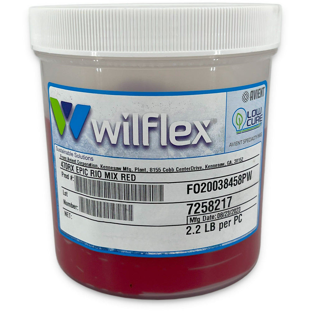 Kit d'échantillons du système de mélange d'encre Wilflex Epic Rio
