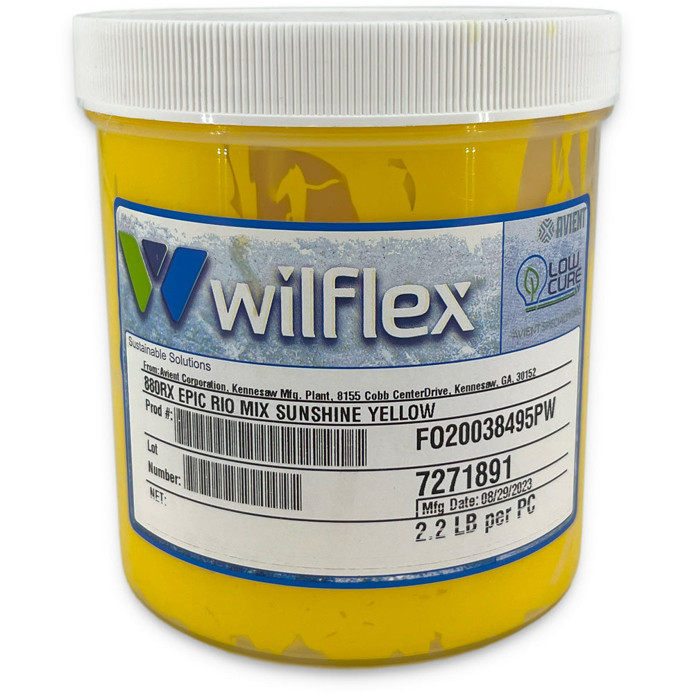 Kit d'échantillons du système de mélange d'encre Wilflex Epic Rio