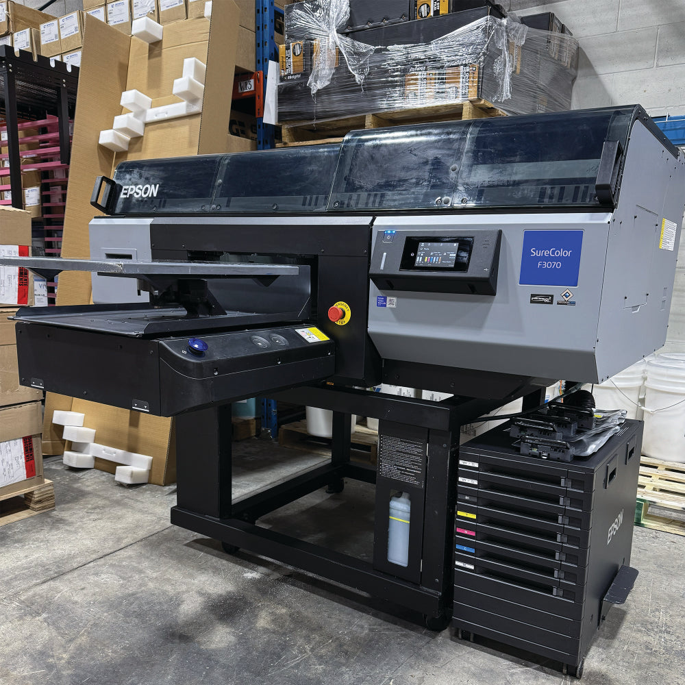 Imprimante industrielle direct-to-garment Epson SureColor F3070 (Machine d'occasion)