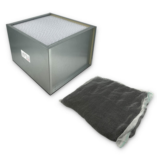 Lot de filtres de rechange pour extracteur de fumée industrielle Toyoda Falcon (charbon et HEPA)