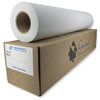 GF 214 - Vinyle promotionnel blanc mat avec adhésif permanent transparent