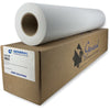GF 222 - Vinyle semi-rigide blanc mat avec adhésif permanent transparent
