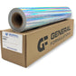 GF 767 - Film holographique scintillant avec adhésif permanent transparent