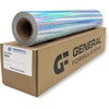 GF 767 - Film holographique scintillant avec adhésif permanent transparent