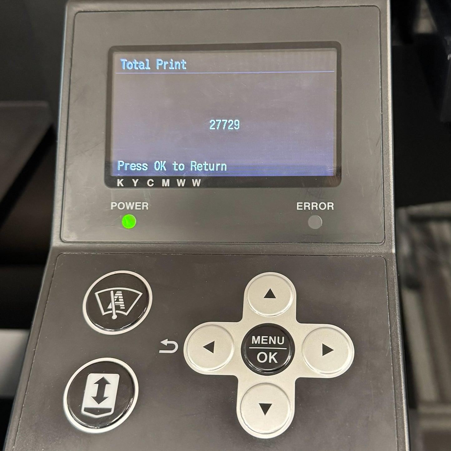 Brother GTX Pro DTG Printer (Print Count: 27,729)