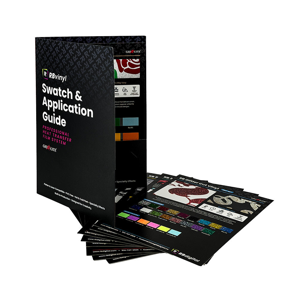 Nuancier et guide d'application RB Vinyl