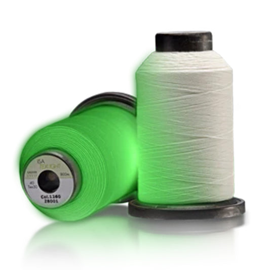 ISA Texlight 800M - Fils à broder phosphorescents