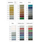 ISAMET 40 KS 1000M - Fils à broder métalliques couleur