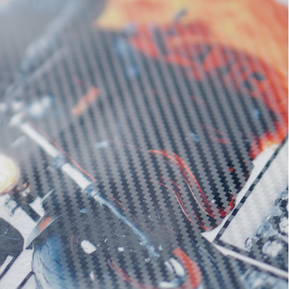 Kern Carbon Fiber Special Effect DTF Film