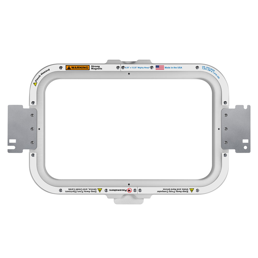 Mighty Hoop – Cadre de broderie magnétique 8,25" x 12,25" (pour Tajima SAI)