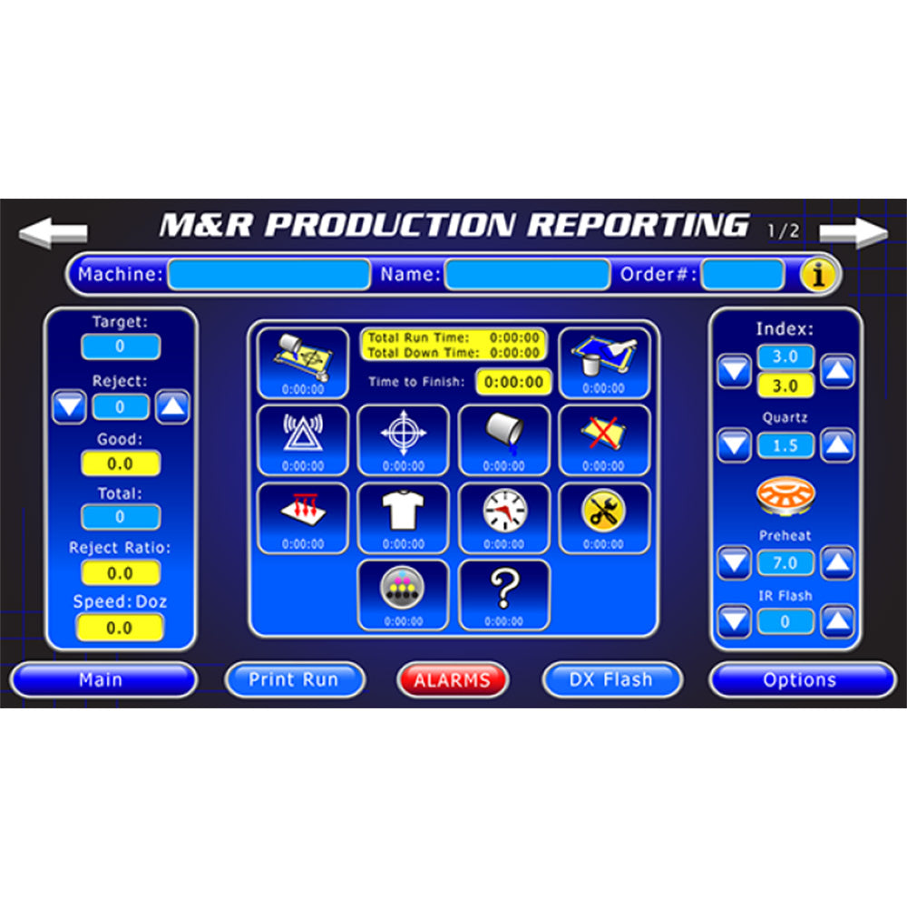 Logiciel de rapport de production de gestion (MPR) M&R