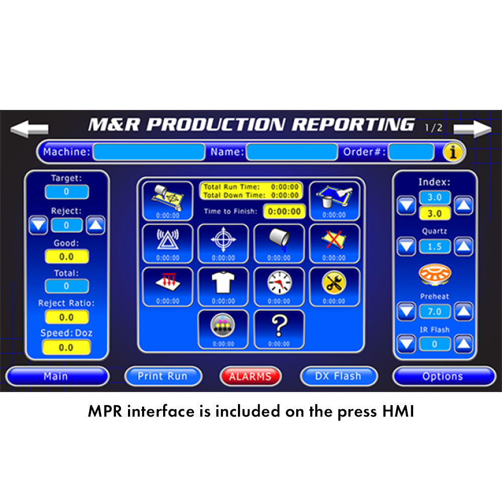 Logiciel de rapport de production de gestion (MPR) M&R