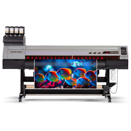 Mimaki UJV100-160 Plus Roll to Roll LED-UV Wide Format Inkjet Printer