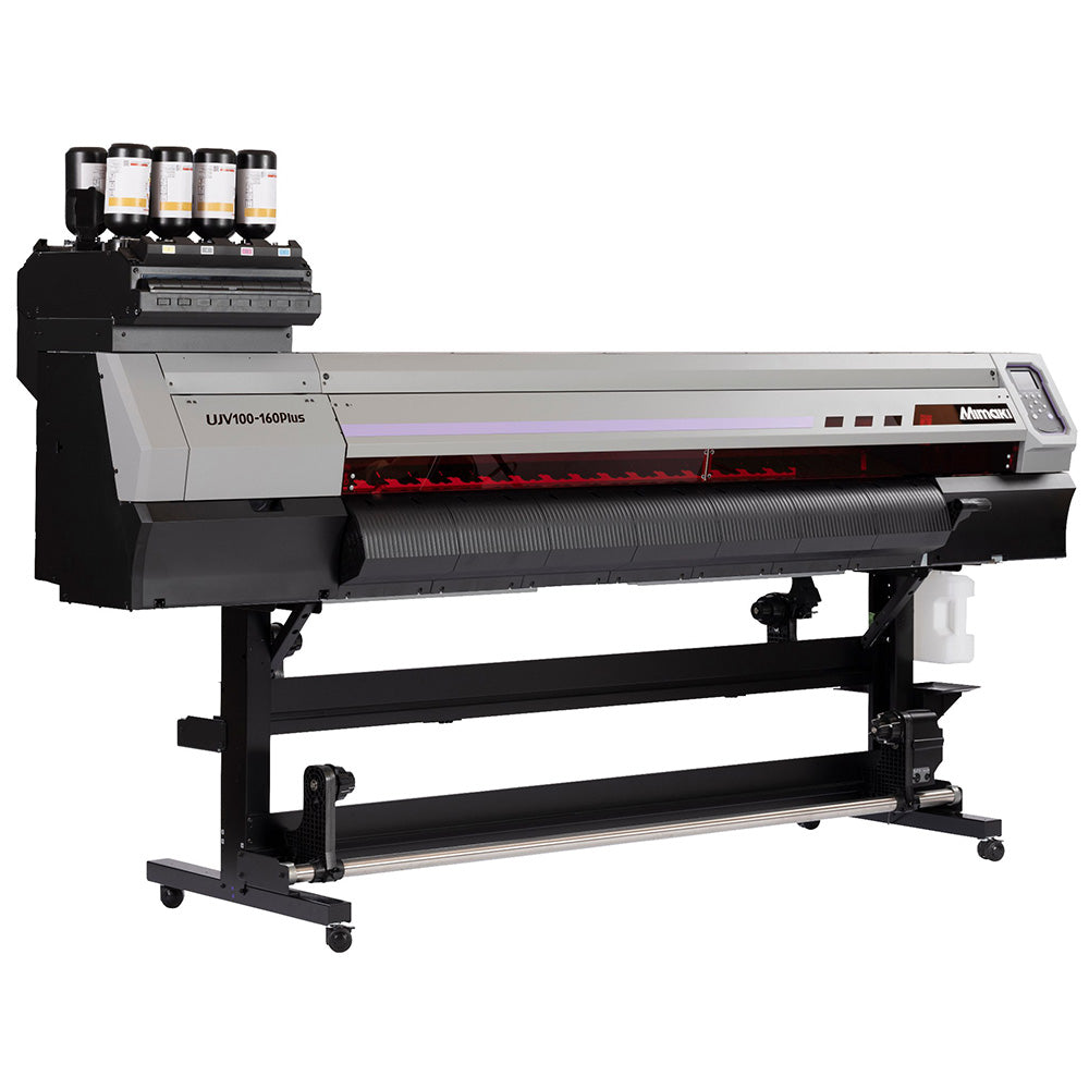 Imprimante jet d'encre grand format UV-LED Roll to Roll Mimaki UJV100-160 Plus