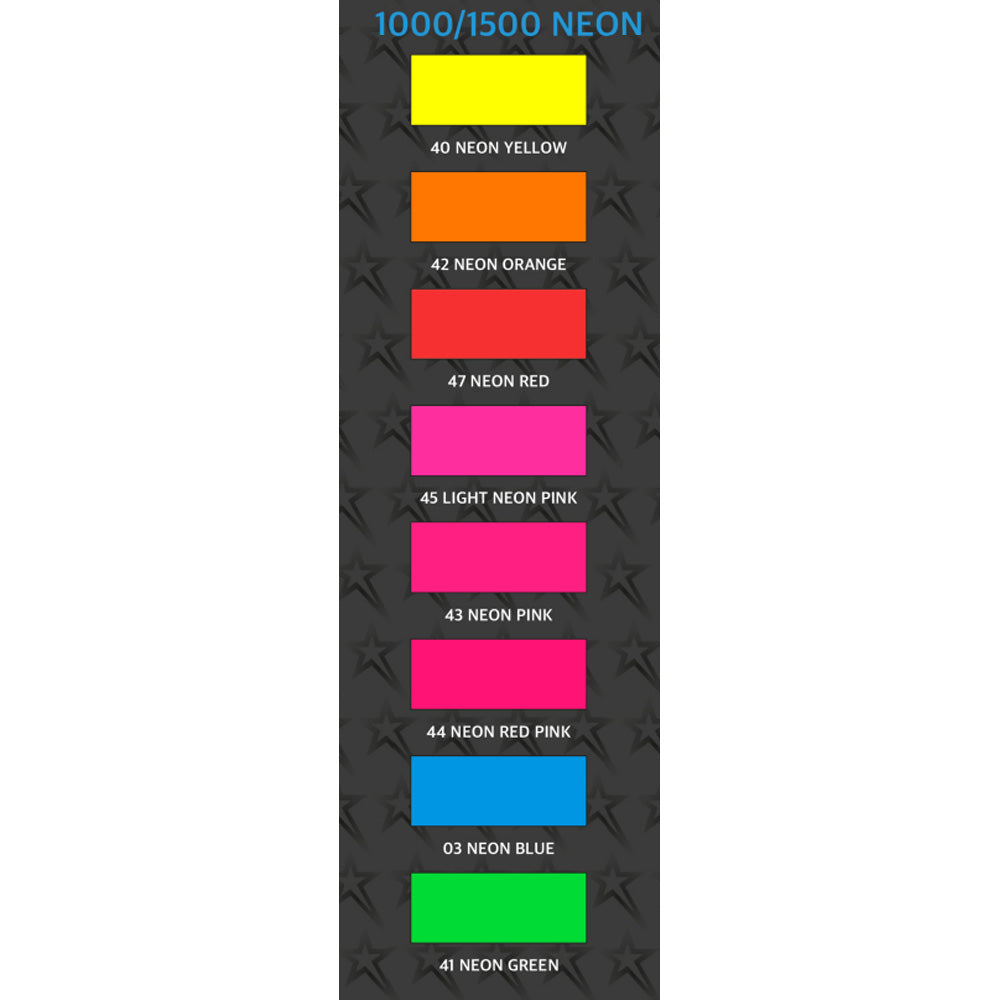 Vinyle découpé RB Premium - Couleurs néon