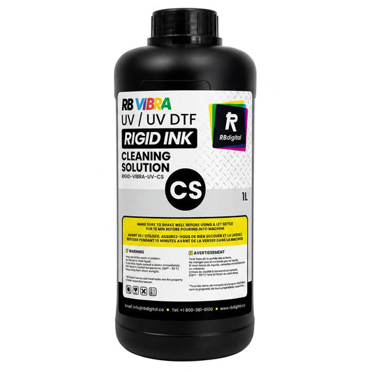 RB Vibra UV/UV DTF Solution de Nettoyage Rigide