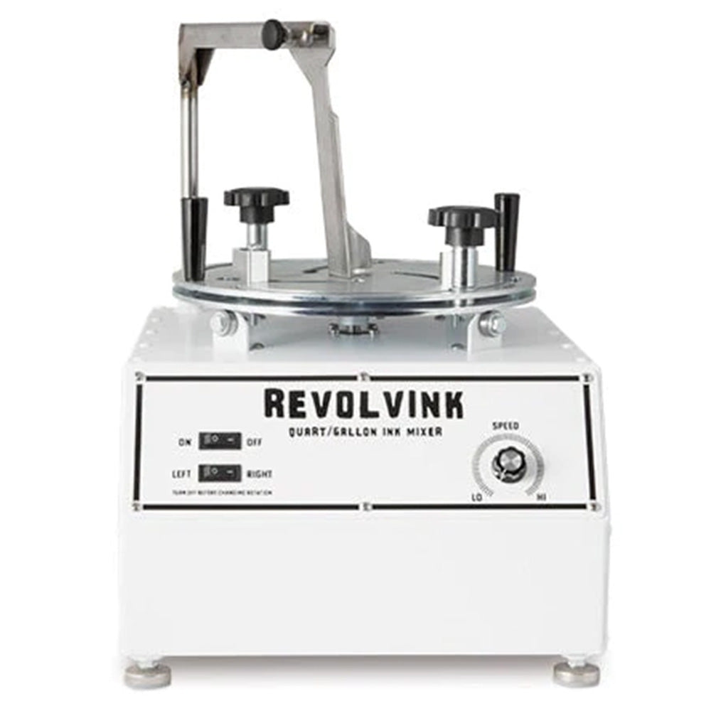 Mélangeur RevolvInk - Mélangeur et modulateur d'encre de sérigraphie pour contenants d'un litre et de quatre litres