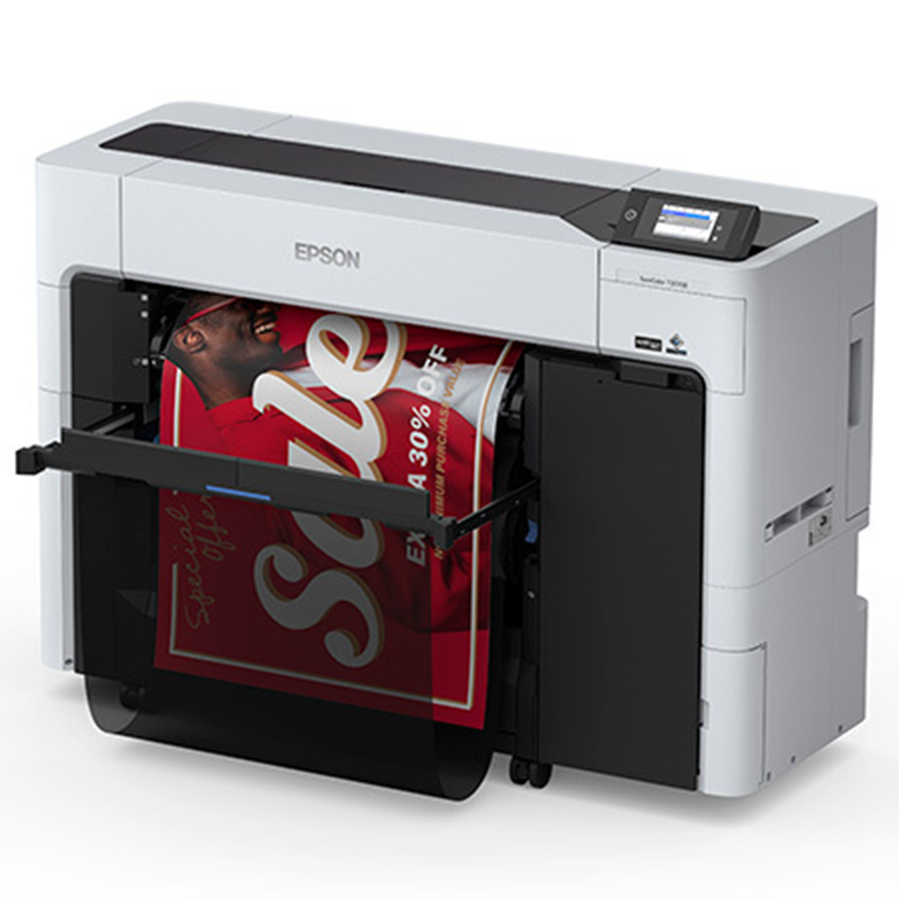 Imprimante Epson SureColor T3770E à sortie film 24 pouces, un seul rouleau
