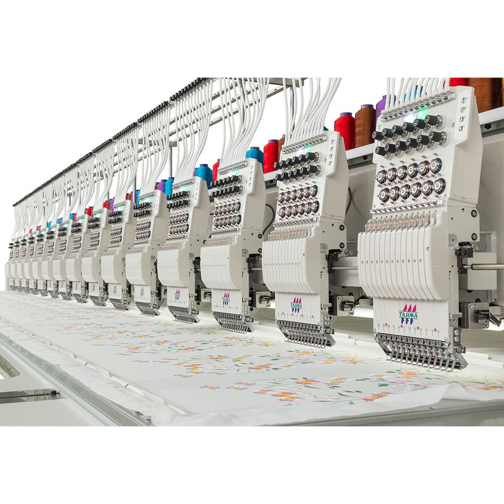 Tajima TMCR-VF (Machine à broder multi-têtes)