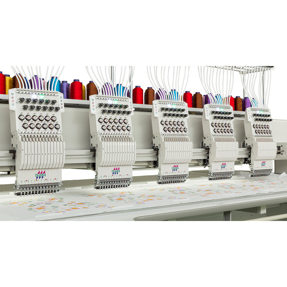 Tajima TMCR-VF (Machine à broder multi-têtes)