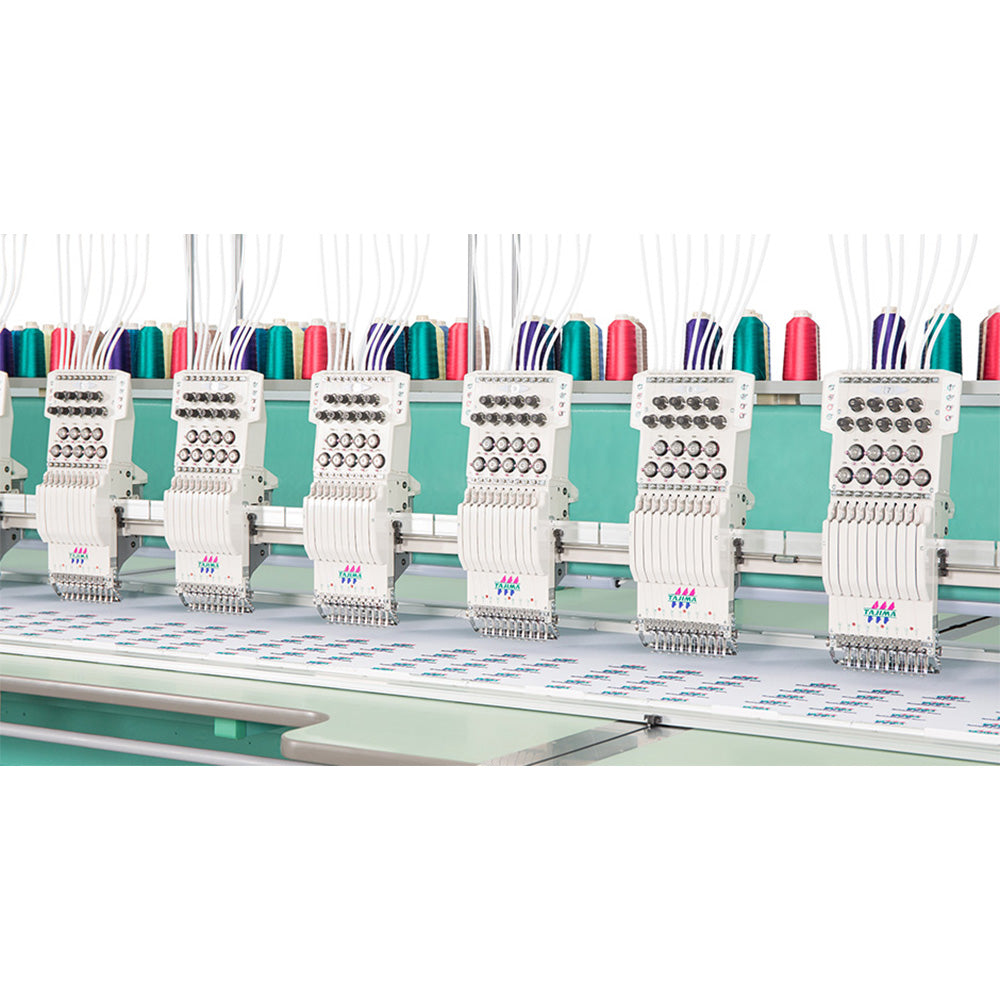 Tajima TMCS-VF (Machine à broder multi-têtes)