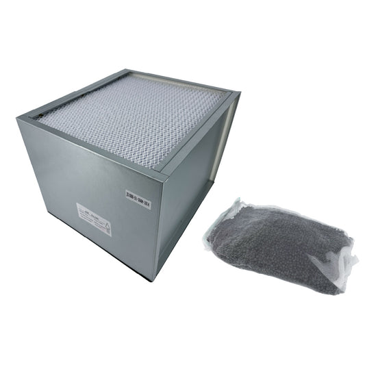 Pack de filtres de remplacement pour extracteur de fumée portable industriel Falcon Vortex (charbon et HEPA)