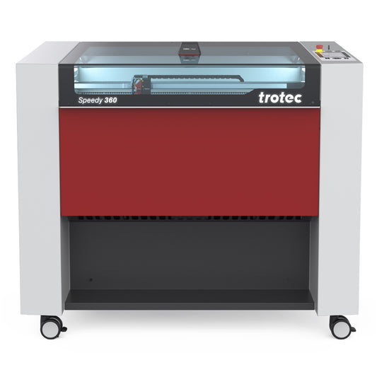Trotec Speedy 360 (CO2 + Fiber Laser Cutting and Engraving Machine)