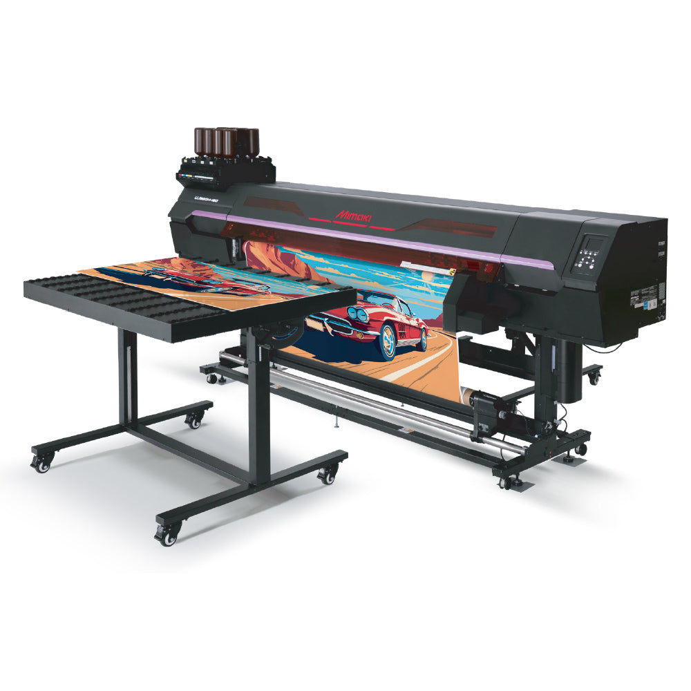 Mimaki UJ330H Highly Versatile Hybrid Roll/Rigid UV Printer