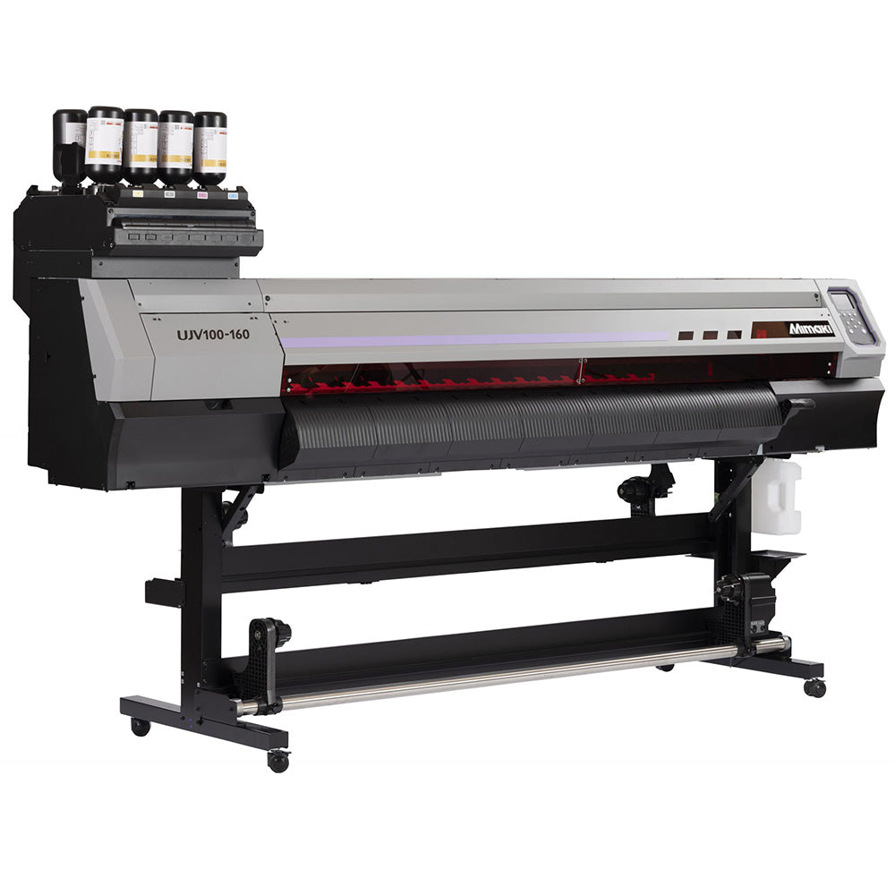 Imprimante jet d'encre grand format UV LED rouleau-à-rouleau Mimaki UJV100-160