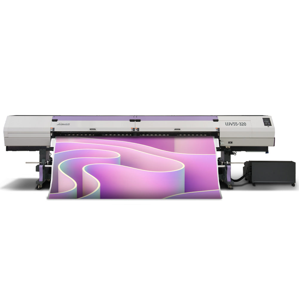 Imprimante jet d'encre grand format LED-UV Mimaki UJV55-320 roll-to-roll