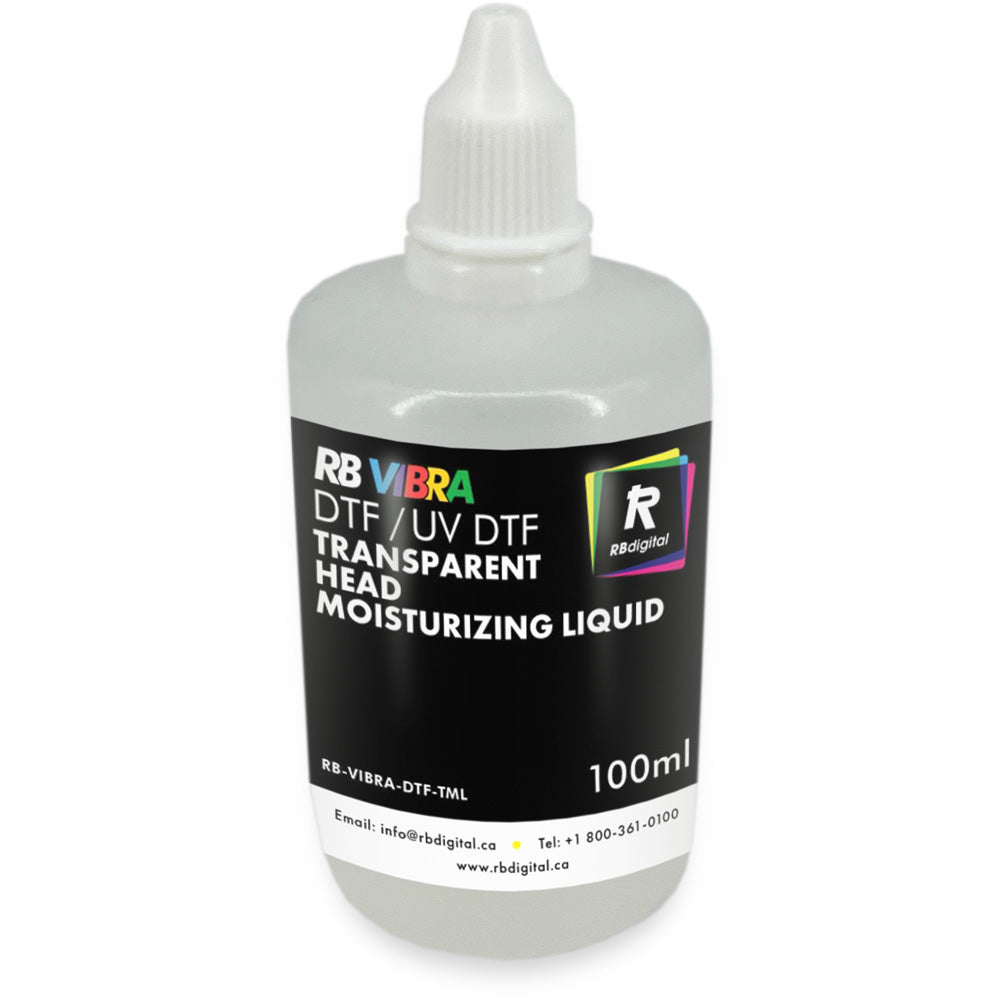 Liquide Hydratant Tête Transparente RB Vibra UV DTF