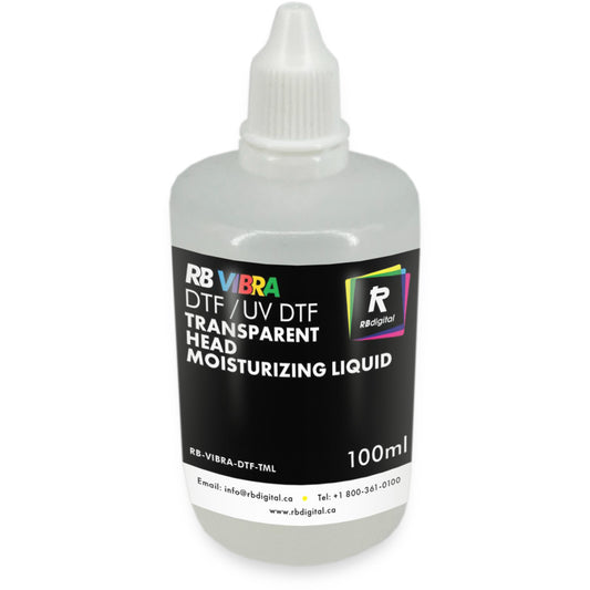 Liquide Hydratant Tête Transparente RB Vibra UV DTF