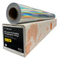 Vinyle Imprimable Holographique Arc-en-ciel RB Luma 4mil (Adhésif Permanent Transparent, Évacuation de l'Air)
