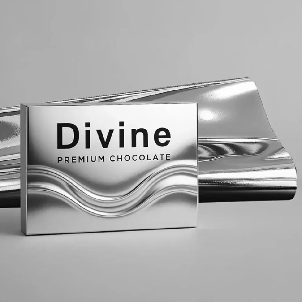 RB Luma Vinyle Métallique Doré Imprimable 4 mil PVC/PET (Adhésif Permanent Transparent, Évacuation d'Air)
