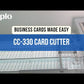 Duplo CC-330 Massicot de cartes
