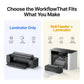 xTool LM1 Laminator and RF1 Roll Feeder for O1 Omni Printer