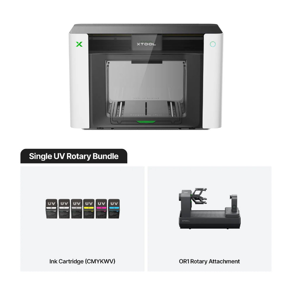 xTool O1 Omni Printer (UV, UV DTF, DTG and Direct-to-Fabric Printing in One)