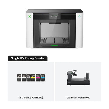 xTool O1 Omni Printer (UV, UV DTF, DTG and Direct-to-Fabric Printing in One)