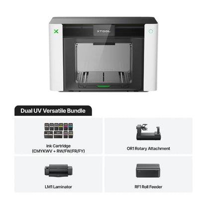 xTool O1 Omni Printer (UV, UV DTF, DTG and Direct-to-Fabric Printing in One)
