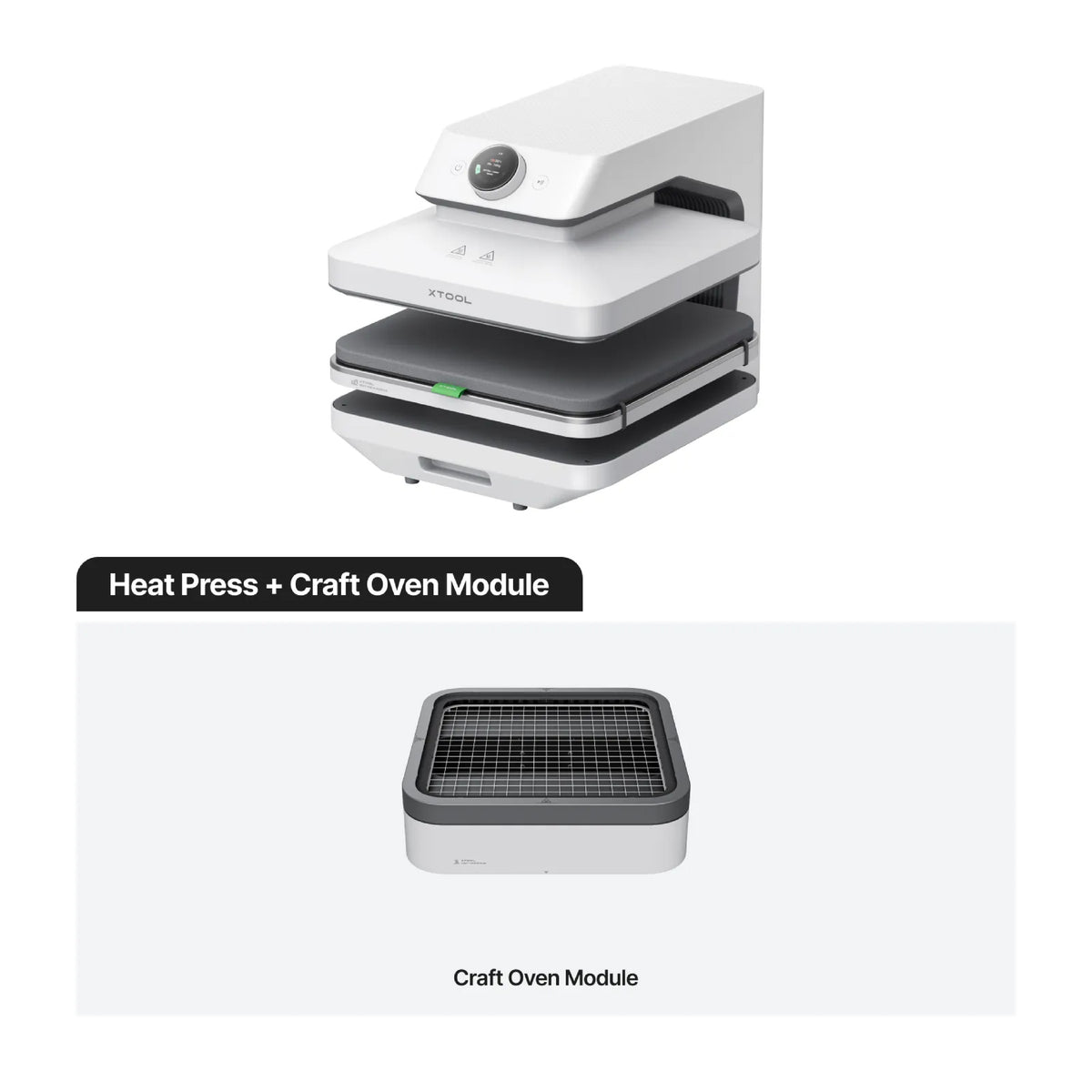 xTool WonderPress 3D Auto Heat Press (Heat Press + Craft Oven Module + 3D Form Module)